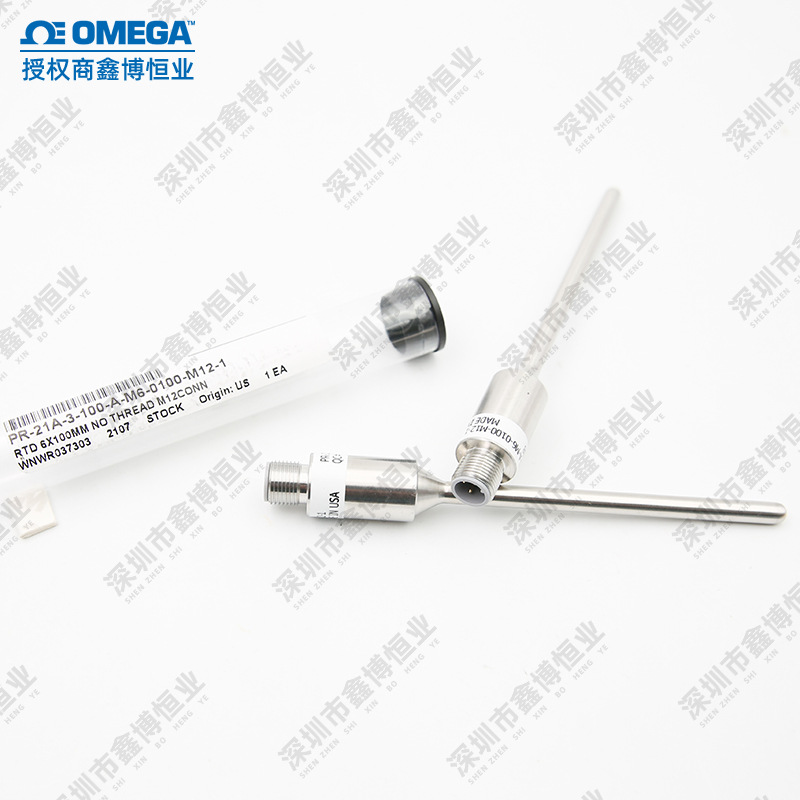 美国奥米佳铂电阻1/4-1600-M12-1 PR-21D-3-100-A-1/8-2400-M12-1