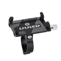 Bicycle Phone Mount Aluminum Phone Holder Mountain Bike Motorcycle Phone Mount Phone Navigation Bracket