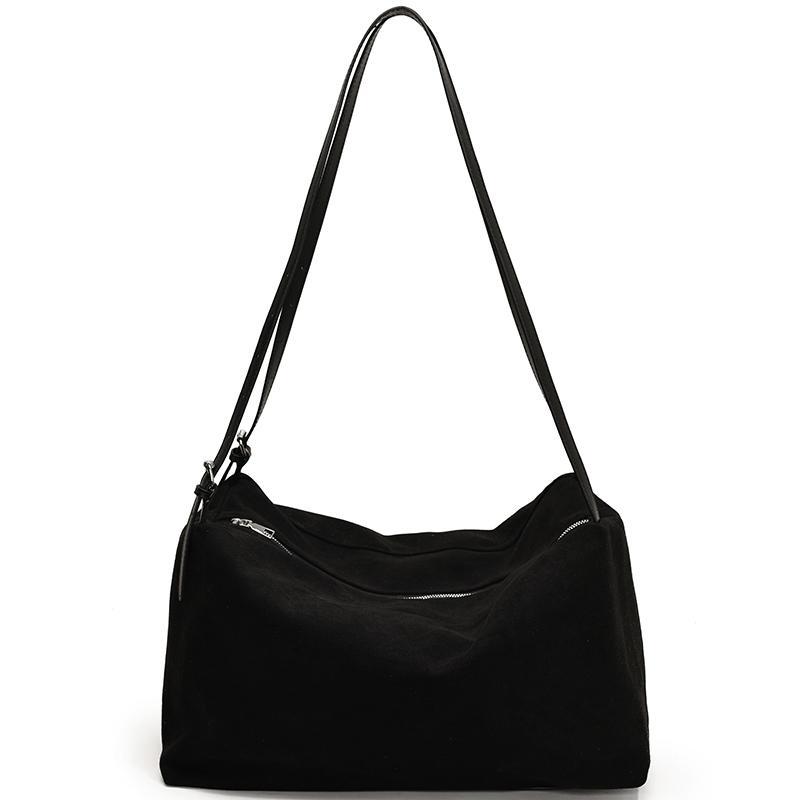 Casual retro gran capacidad bolsas de terciopelo de seda mujeres 2024 nuevo otoño invierno viaje bolsa de hombro bolsa de fitness de corta distancia