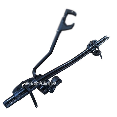 Car Roof Bike Rack, Car bike rack - black-magnesium-aluminum-alloy-lockable-bicycle-rack-no-need-to-drill-holes