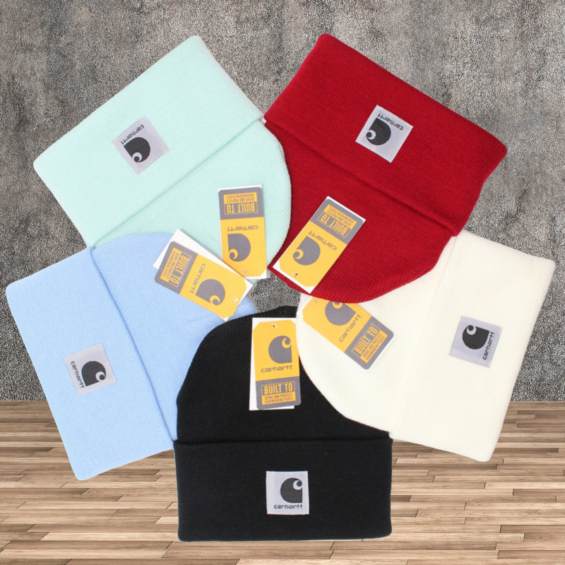 Carhartt Export Pure Color European and American Simple Woolen Hat for Men and Women, Autumn and Winter Ski Hat, Cold Hat, Fashionable Winter Hat Carhartt Export Pure Color European and American Simple Woolen Hat for Men and Women, Autumn and Winter Ski Hat, Cold Hat, Fashionable Winter Hat