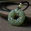 Protective amulet jade, buckle, pendant suitable for men and women, wholesale