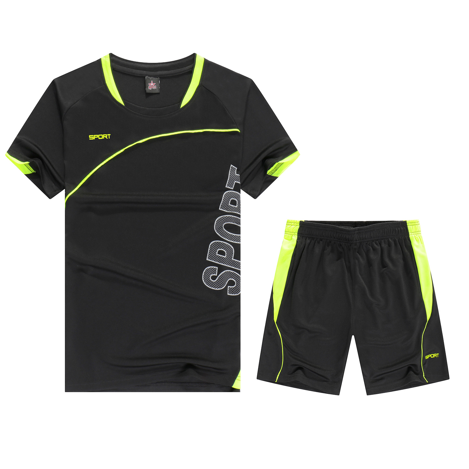 Venta directa de fábrica verano nuevo estilo de manga corta para hombres y mujeres ropa deportiva para correr, camiseta de fitness, ropa de entrenamiento de secado rápido transpirable