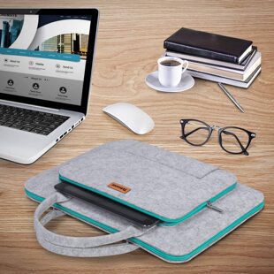 Spot multi-functional felt computer bag tablet notebook storage protective bag business laptop bag