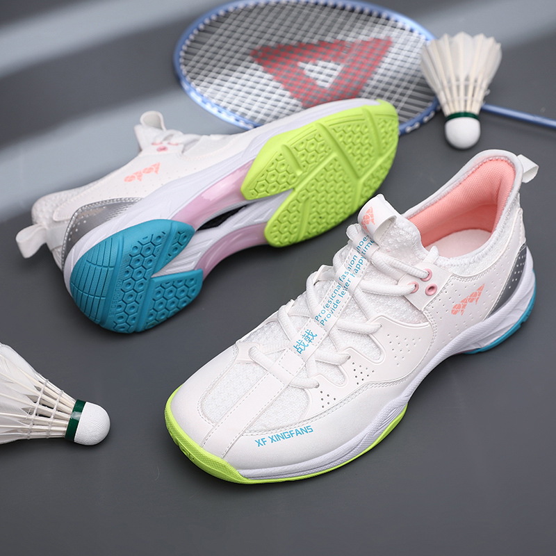 Zapatillas de bádminton de alta elasticidad, zapatos deportivos transpirables para estudiantes masculinos y femeninos, zapatillas de voleibol con amortiguación profesional, zapatillas de tenis, zapatillas de entrenamiento integral
