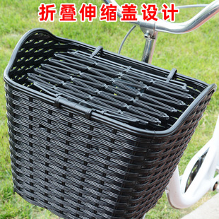 Bicycle Basket Front Basket Bicycle Basket Front Frame Electric Bicycle Basket Foldableing Mountain Bike Universal Front Basket