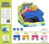 Electric mixed water gun, automatic shooting, 4 colors, 6 pieces