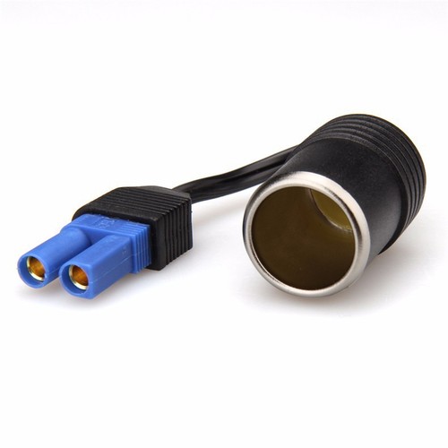 Factory direct sales EC5 to cigarette lighter car emergency start power conversion cable DC head cigarette lighter socket car