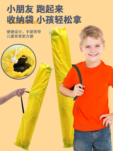 Foreign trade children's outdoor sports folding free installation football goal removable portable football goal frame toy with net
