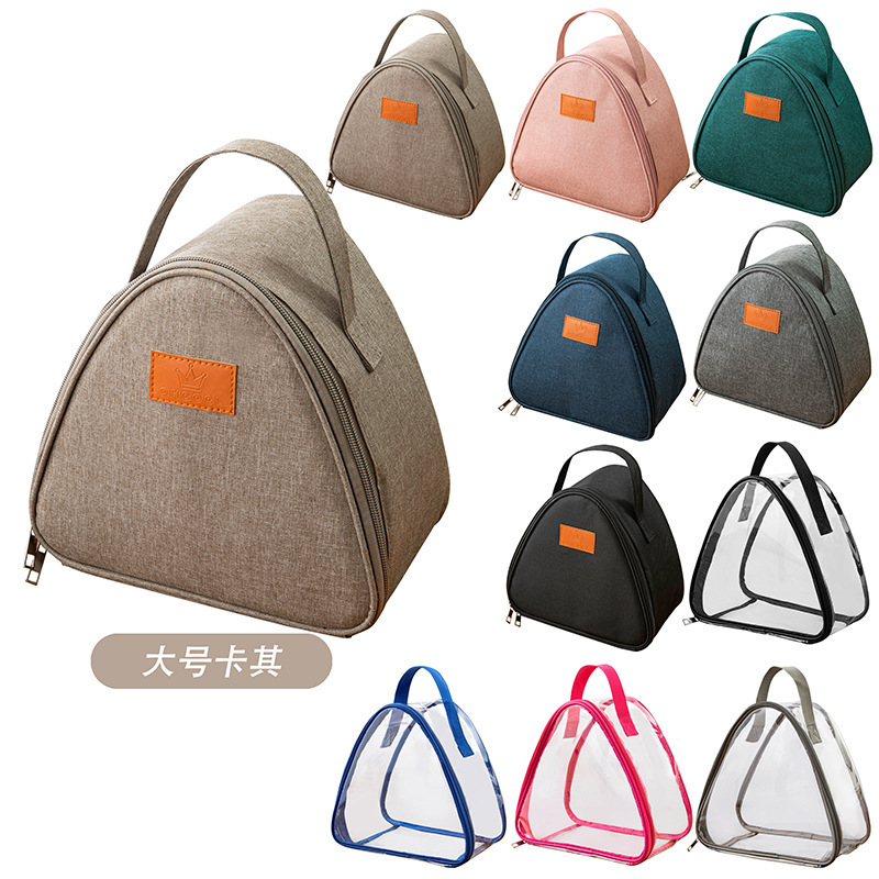 弁当箱の手提げ保温袋のアルミ箔を厚くして保温して弁当箱の袋を包んで食事をします。|undefined