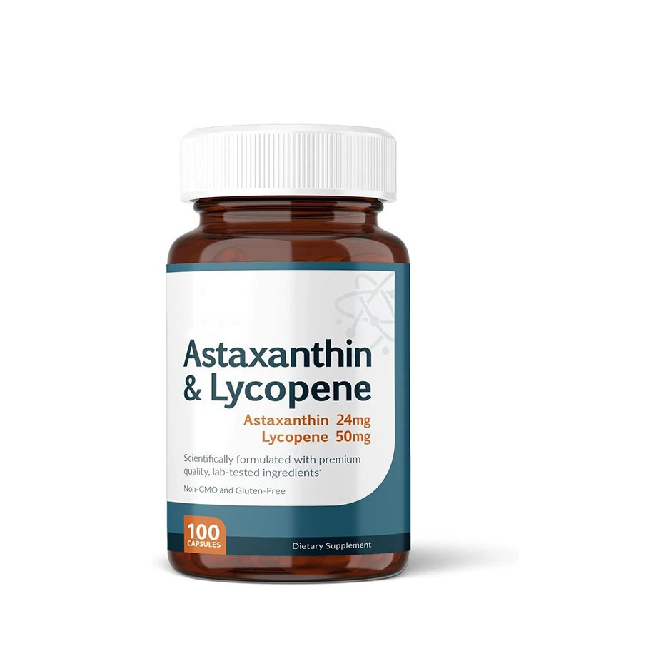 Трансграничный астаксантин томаты красные капсулы Astaxanthin Tomato Red Capsules O EM