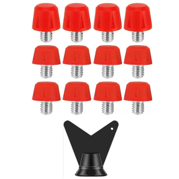 Football Cleats, American Football Studs, Rubber Football Studs with Screw Diameter 6mm, Football Shoe Stud Replacement Parts