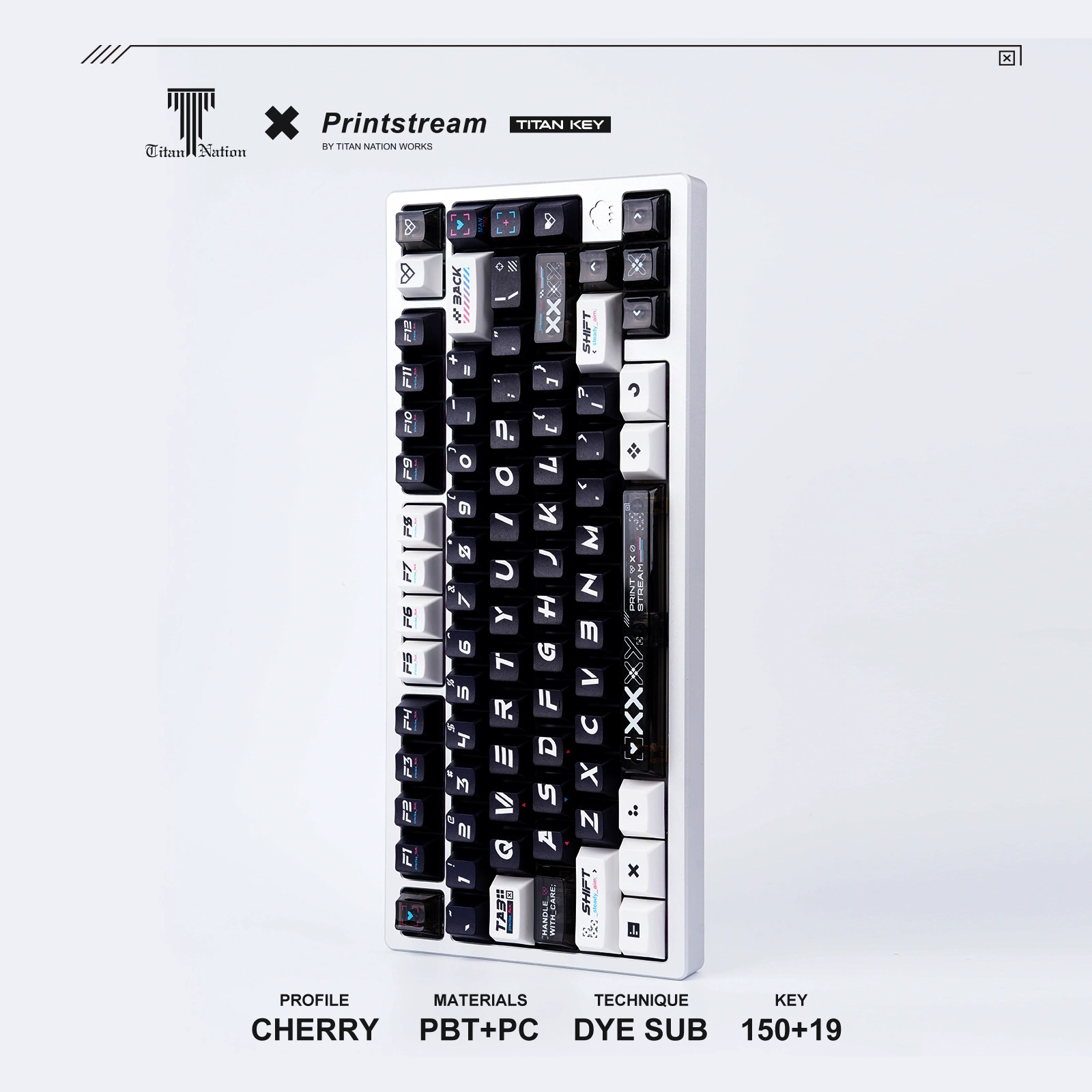 Титан Country CSGO Series Print Collection: Dream Keycap 150 Key Original Height PCKeycap Сублимация