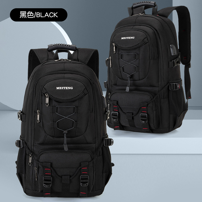 Nueva bolsa de senderismo transfronteriza bolsa de viaje de deportes al aire libre de gran capacidad mochila escalada en roca transpirable y resistente al desgaste