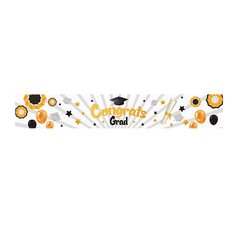 FELICITACIONES GRADO temporada de graduación banner poster Amazon nueva bandera colgante bandera de la puerta Bandera de graduación personalizada image 6