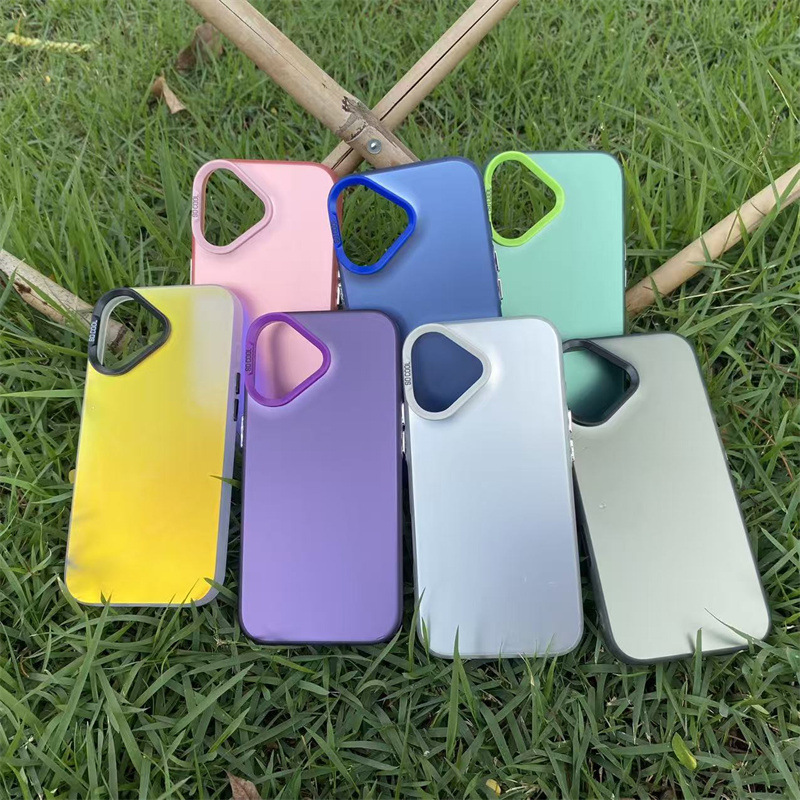 IMD color silver three-in-one mobile phone case for iPhone Apple 12/12 MINI/12PRO/12 PRO MAX