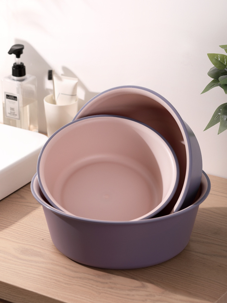 plastic big washbasin for home use for laundry for students