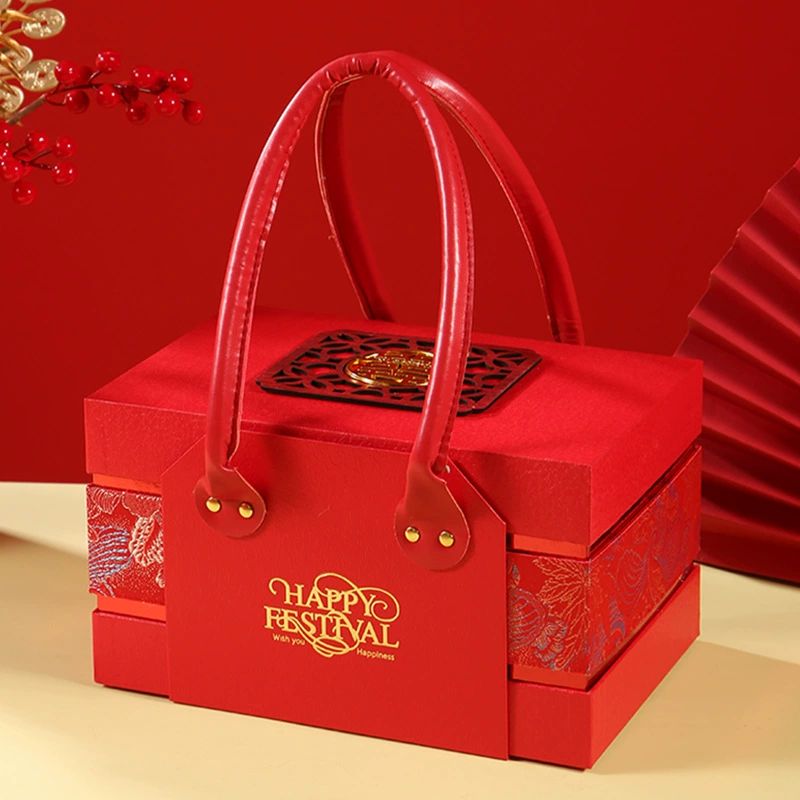 Большая свадебная коробка 2025 новая помолвка свадебная ручная подарочная коробка