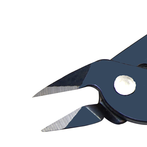 Blue handle 170 electronic scissors industrial nozzle plastic diagonal pliers model trimming cutting pliers hand tools