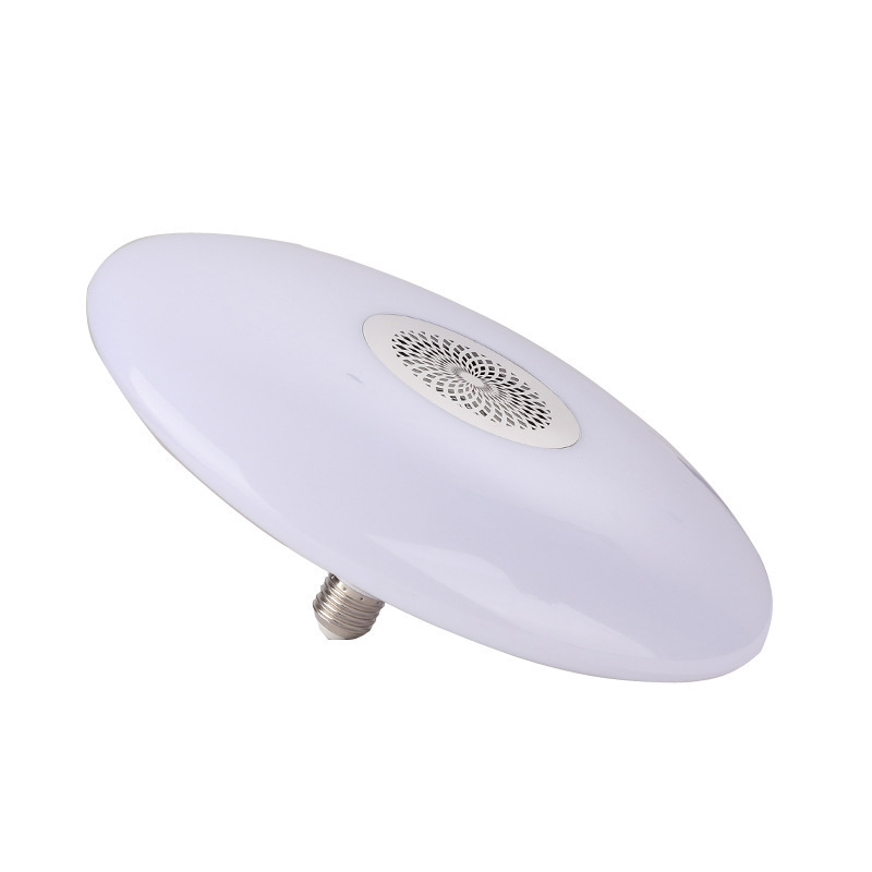LED Bluetooth スピーカーランプハイパワー Bluetooth 音楽空飛ぶ円盤ランプカラフルなスマートリモコン UFO オーディオランプ|undefined