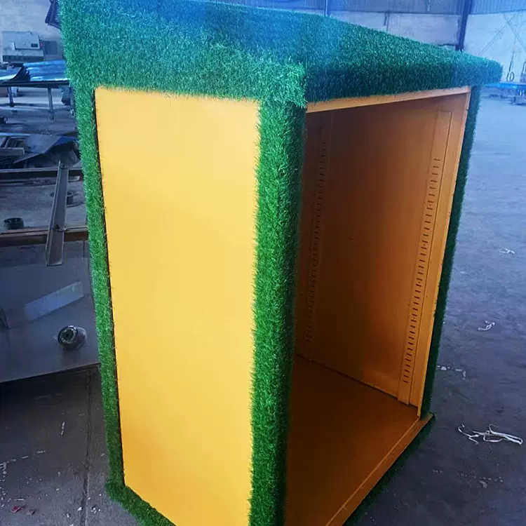 批发幼儿园乐趣涂鸦柜子XM-062型积木收纳柜游乐场黑板创意儿童房