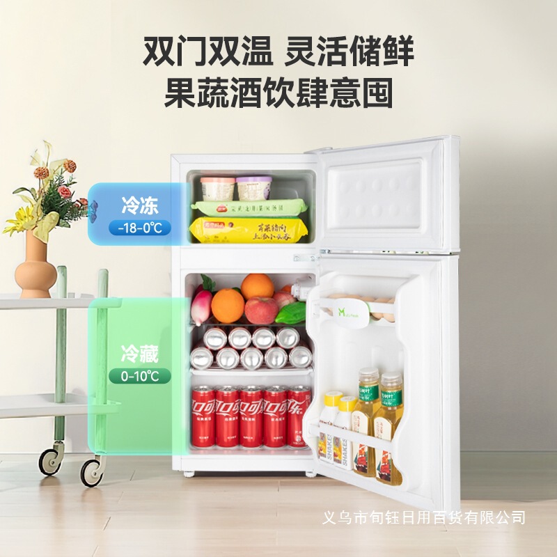 节能新飞小冰箱家用小型办公室租房宿舍节能省电迷你冰箱双门|undefined