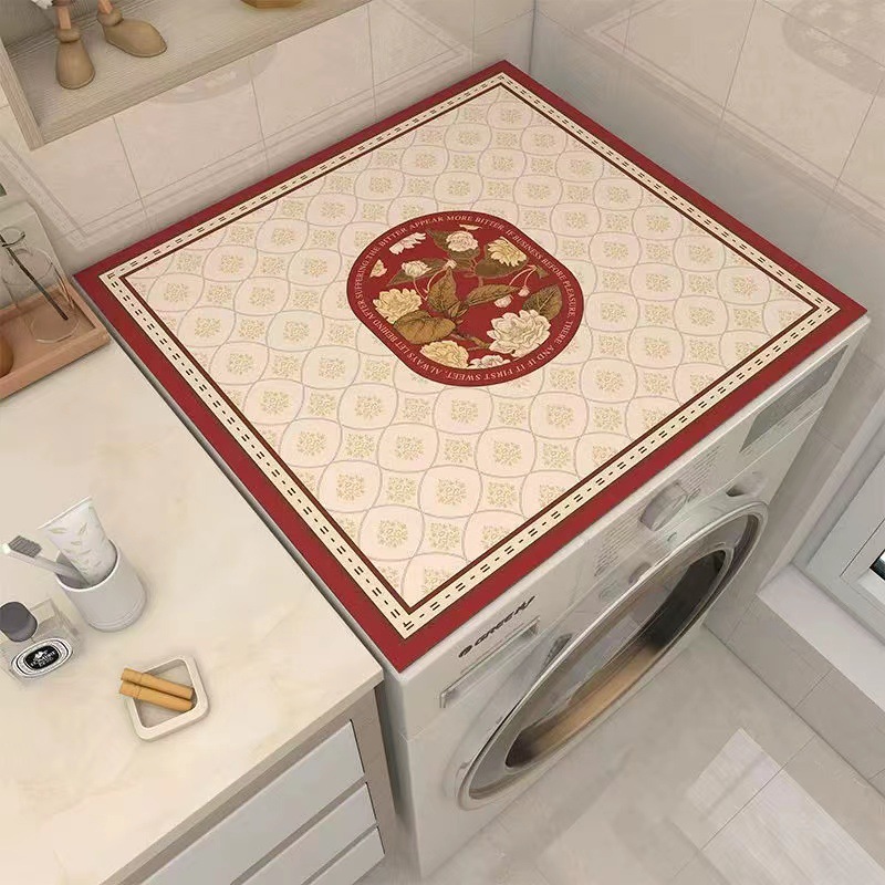 Lavadora doméstica americana almohadilla de tapa absorbente y a prueba de polvo almohadilla de mesa de horno microondas almohadilla de mesa de aislamiento térmico no lavable para refrigerador al por mayor