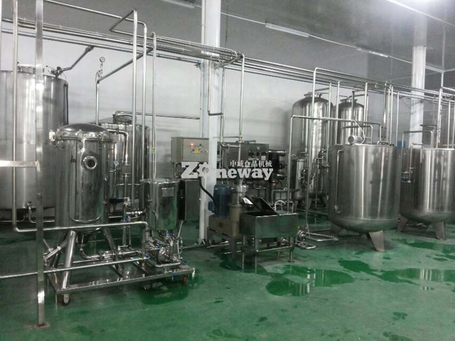 玉米汁饮料加工生产线机械设备  玉米汁生产线  玉米浆生产线