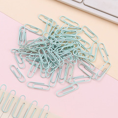 Cross-border supply of macaron color paper clips 28MM 33MM 50MM color paper clips U-shaped clips