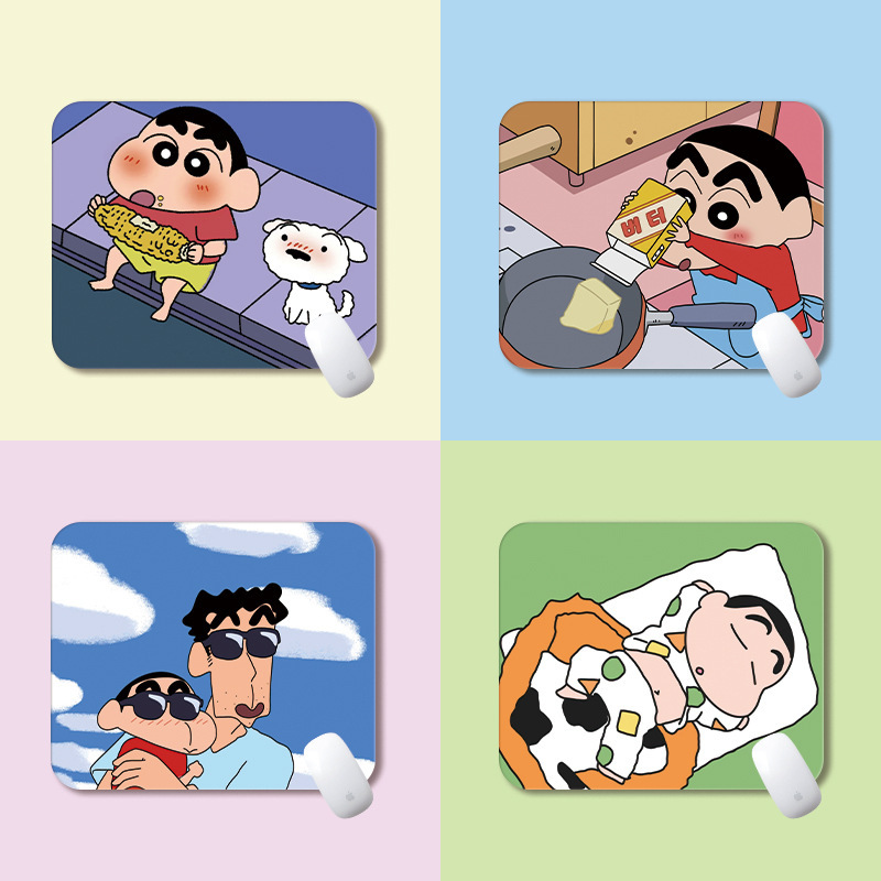Mouse Pad small size Crayon Small New Laptop Pad Portable Game Table Pad Thickened Home Office Table Pad