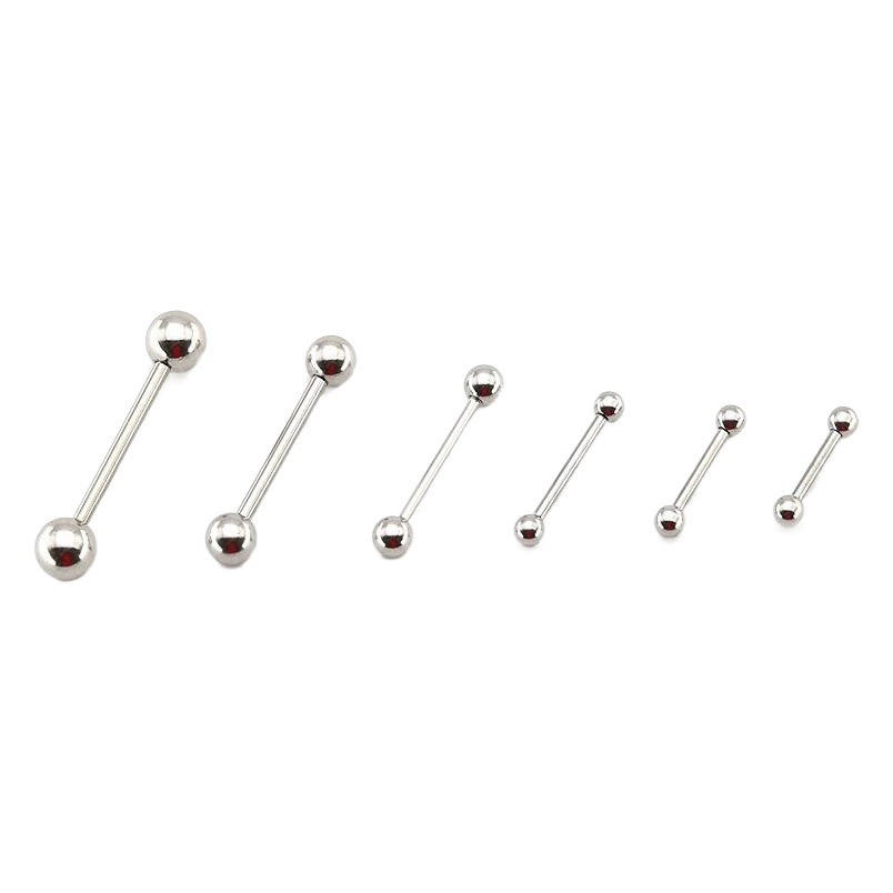 Европейский и американский титановая сталь шарик из нержавеющей стали прокол Штанга Кольцо длинный стержень ухо кость гвоздь Личность преувеличены ювелирные изделия Завод прямых продаж