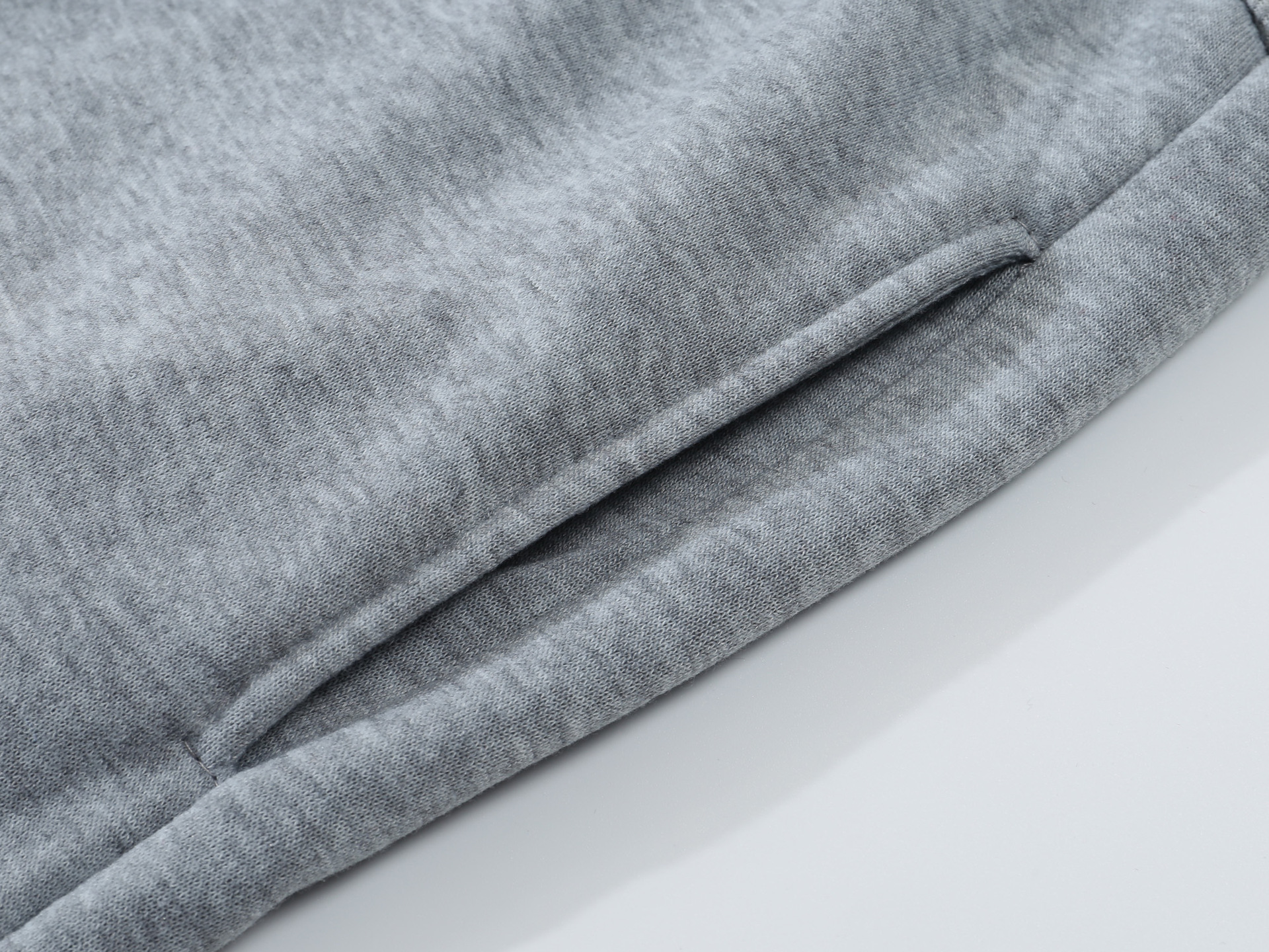 Men's Sports Solid Color Polyester Rib-knit Active Bottoms Straight pants Moto display picture 7