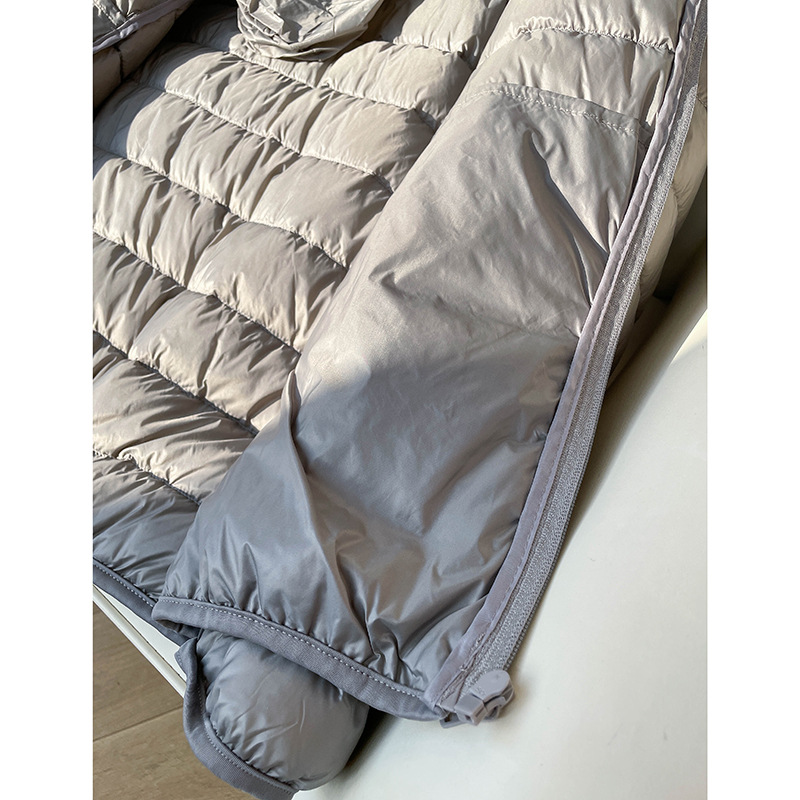 『스탠드업 칼라』 가벼운 다운 재킷 쇼핑몰과 같은 다운 90%, 남성용 따뜻한 스탠드업 칼라 다운 라이너, 가을 겨울 신상품