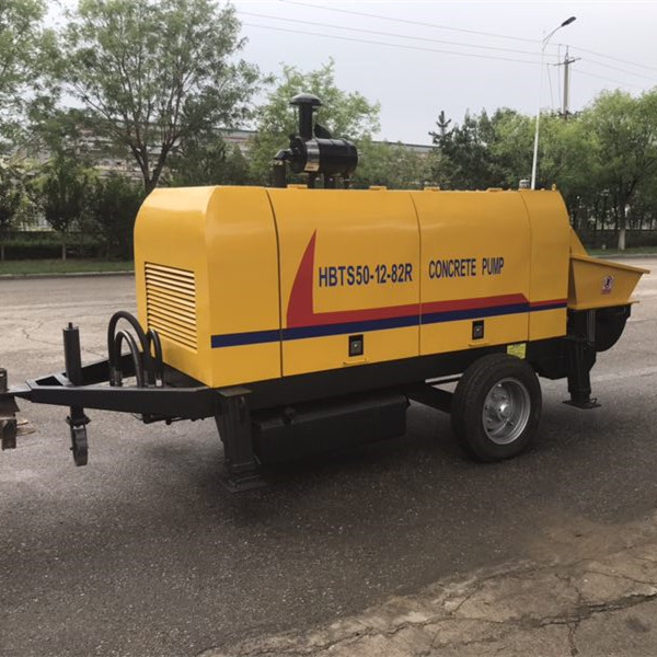 82千瓦柴油机混凝土泵 50混凝土输送泵 50拖泵 50泵车 小型泵车