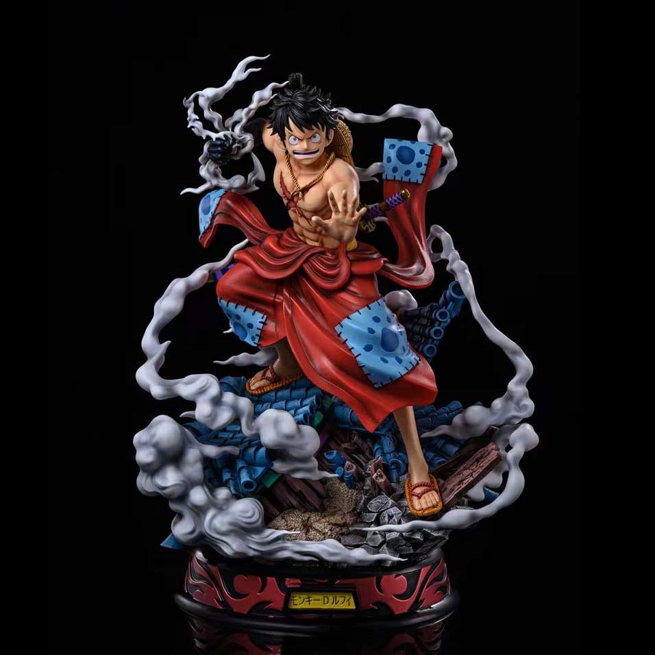 Аниме статуя из смолы семь Драконьи Шары GK модель One Piece Лuffy рука-румм модель небольшими партиями