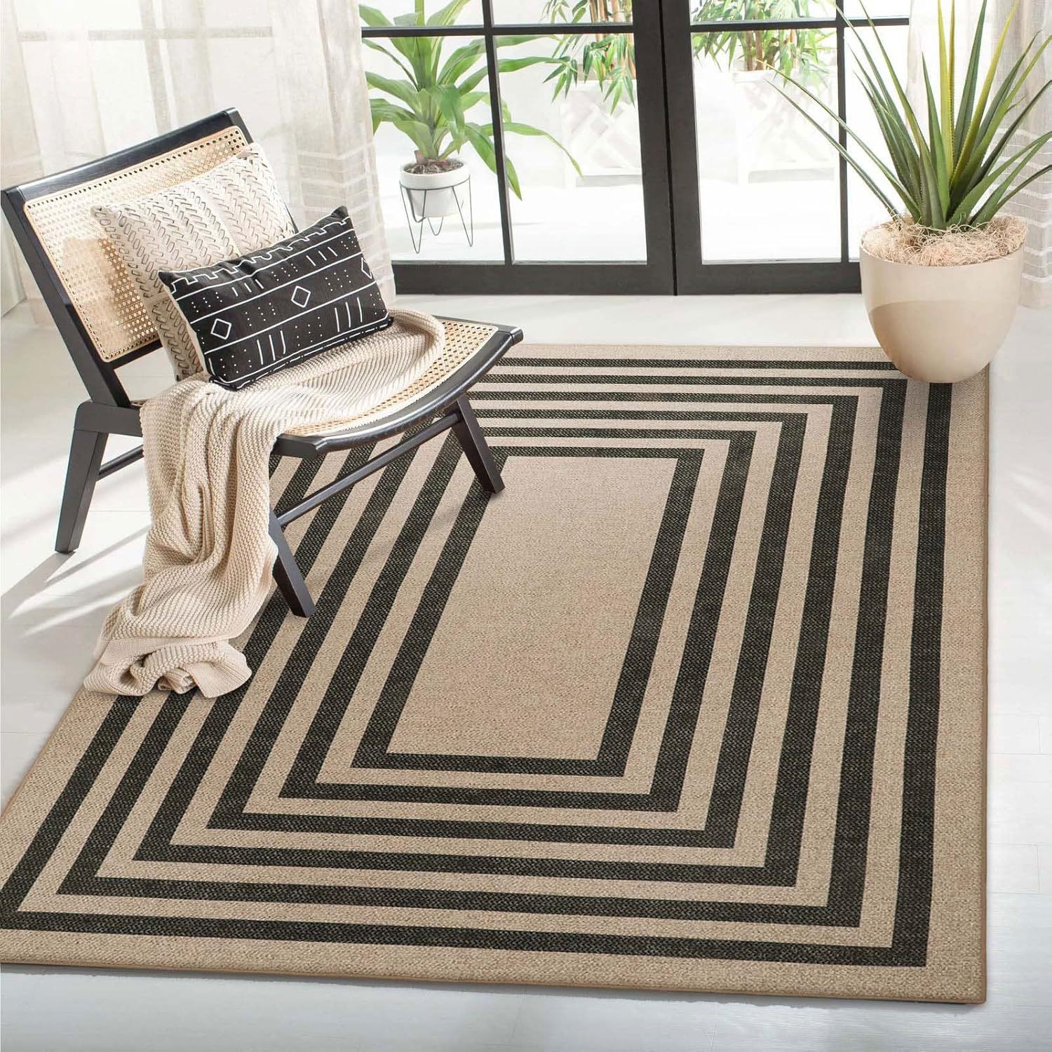 자연스러운 검정색 테두리