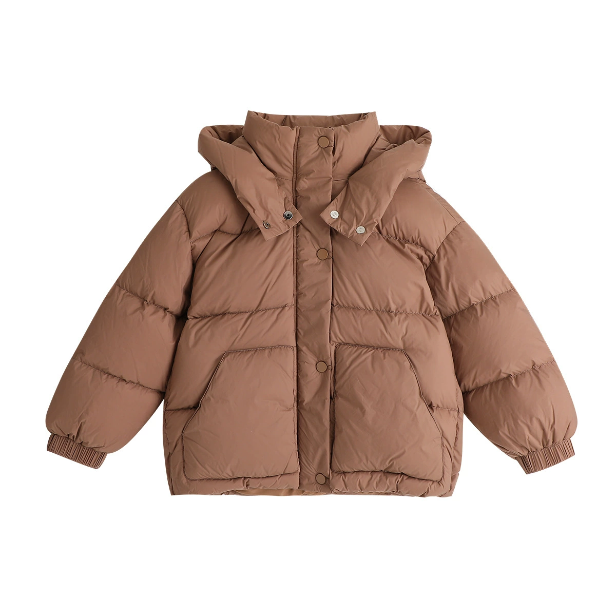 Winter down jacket, velvet children's cloth