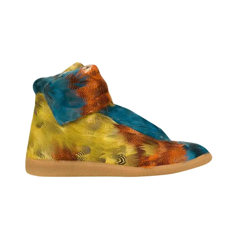 现货Maison Future High马丁靴休闲秋冬黑白红运动鞋高帮透气男鞋