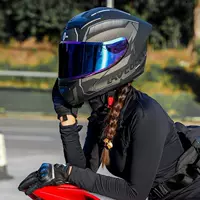 Сертифицированные мотоциклетные шлемы для мужчин и женщин, персонализированные всесезонные мотоциклетные шлемы с полным лицом, электромобили, прохладные и морозостойкие.