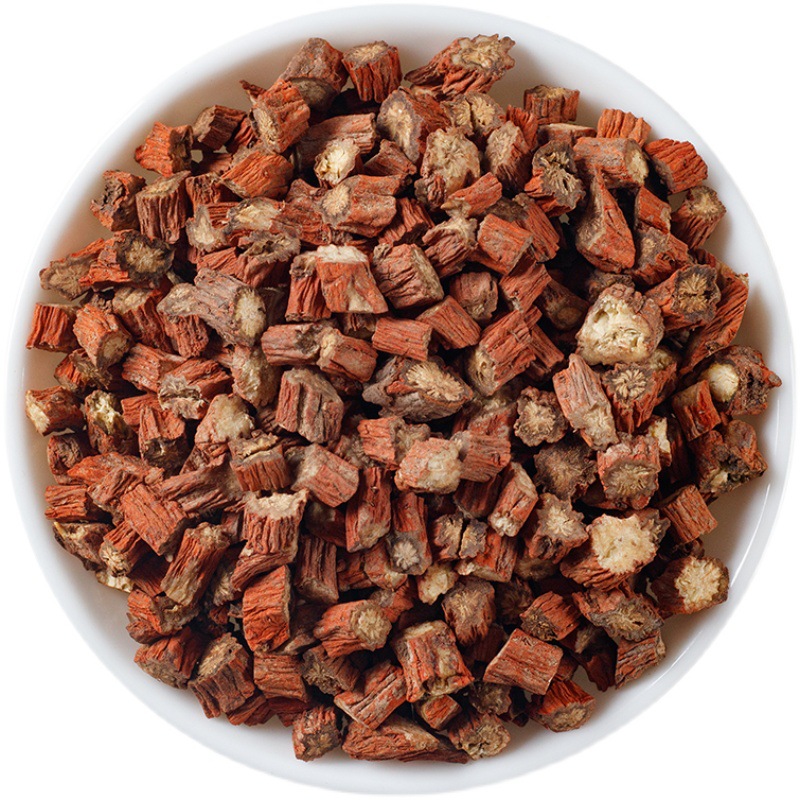Dried Danshen Red Sage Root Slices Dan Shen 500g Traditional Chinese Herbal Decoction Pieces in use