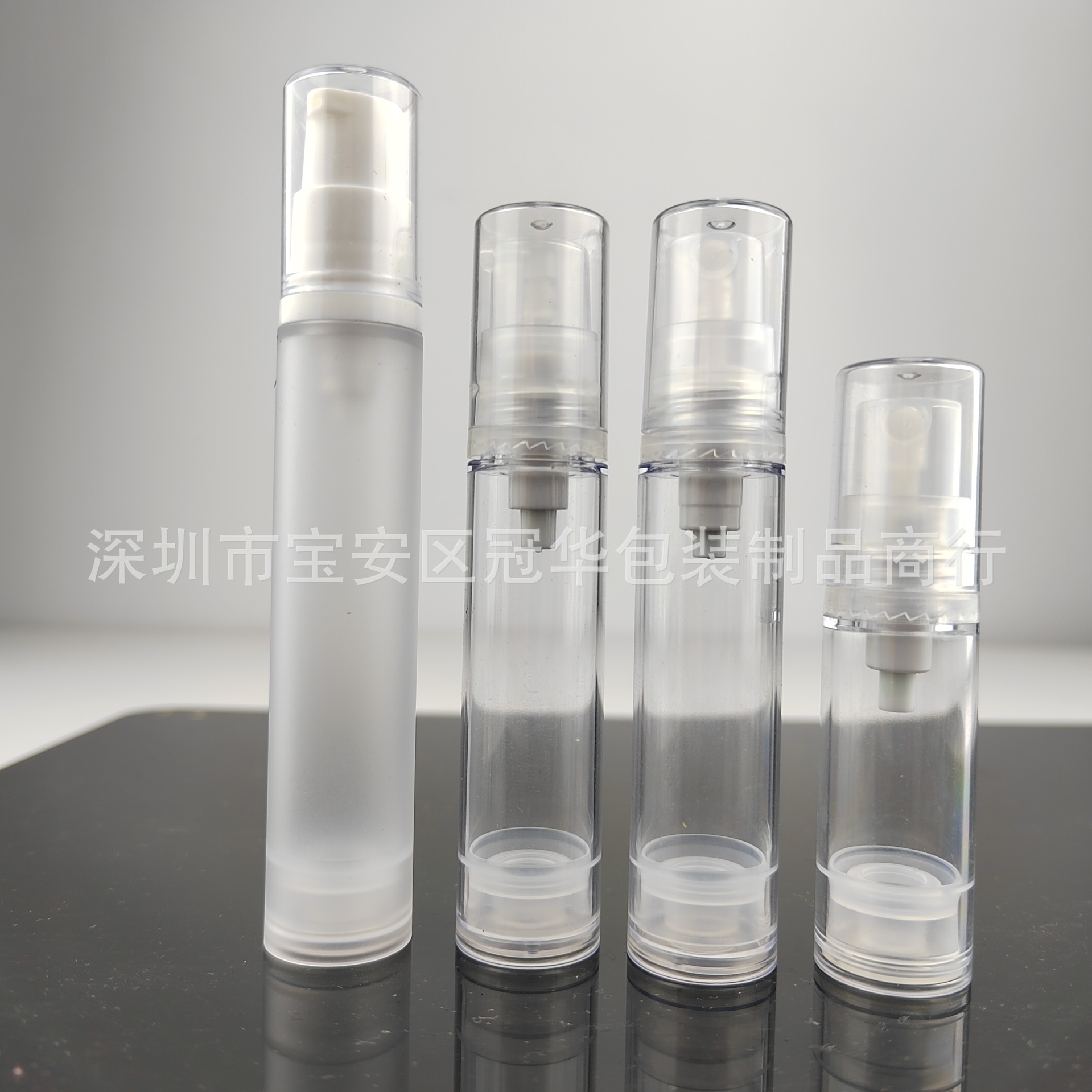 工厂批真空瓶子 5/10/15ml乳液喷雾塑料瓶 小喷雾瓶 香水试用装瓶