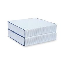 高级海岸露台室内户外坐垫套 2 件套防水适用于后院沙发婴儿蓝色