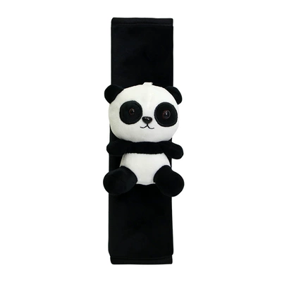 Safety Belt Car Interior Supplies, Seat belt shoulder pad - big-eyed-panda-plush-266