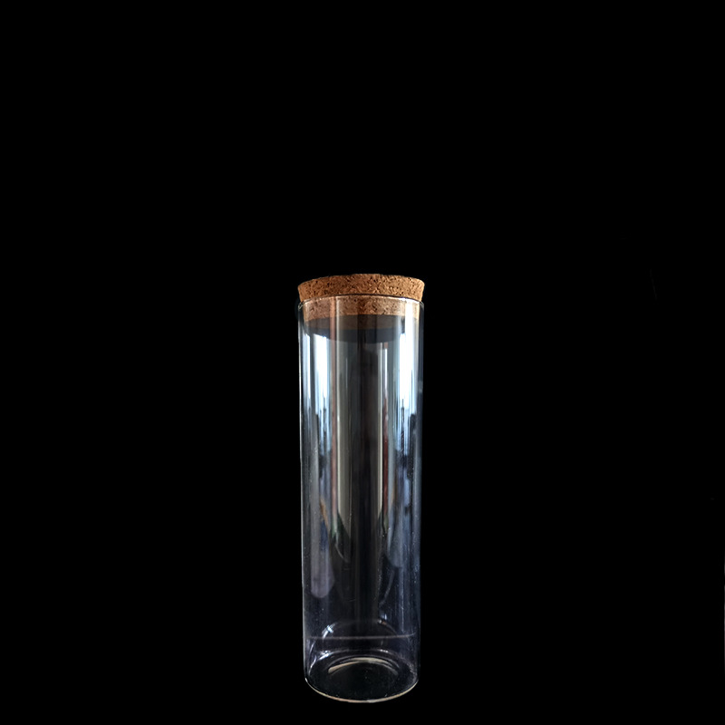 Botella de vidrio de deseo tapones de madera botella grande deseo flotante botella de estrella de suerte origami de alto valor de belleza pequeña botella vacía adornos