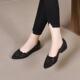 Mesh women's shoes hollow-out sandals women's summer new mesh breathable chunky heel single-layer shoes women's mid-heel middle-aged mom shoes