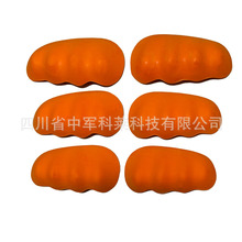 D3O骑行滑雪手套手背软质保护壳吸震缓冲吸能防护抗冲击拳头防护