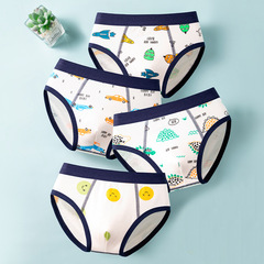 Children's underwear triangle boys' class a pure cotton underwear for boys small, medium and large children without buttocks factory wholesale