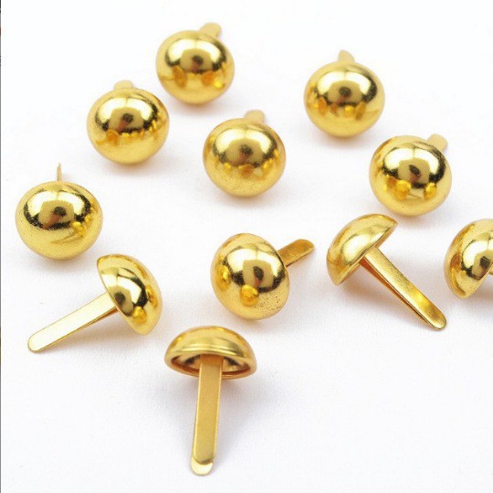 Source Manufacturer 8mm In-Stock Round Head Two-Pronged Nails, Two-Pronged Mushroom Nails, Bucket Nails, Double-Pronged Nails, Round Head Nails