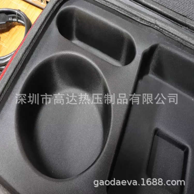 厂家EVA耳机收纳包防摔防水大容量数码3C包装盒蓝牙耳机ps5收纳盒