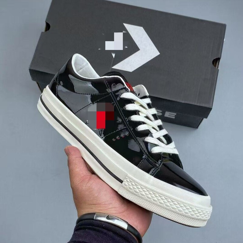 Putian Converse Vulcanized Sole Zhang Zhenyuan Same Style Low-Top Retro Canvas Shoes Couple Casual Shoes Black and White Sneakers Putian Converse Vulcanized Sole Zhang Zhenyuan Same Style Low-Top Retro Canvas Shoes Couple Casual Shoes Black and White Sneakers